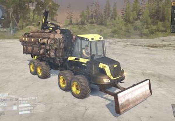 Forwarder Ponsse Buffalo 8x8версия 3 для Spintires: MudRunner (v29.01.18)