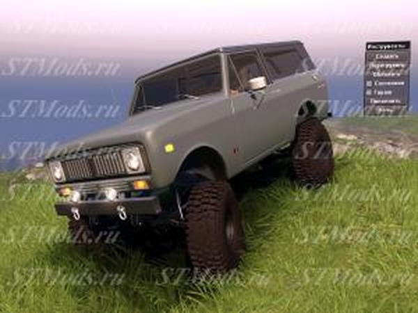 International Scout II 1977версия 15.12.15 для SpinTires (v03.03.16)