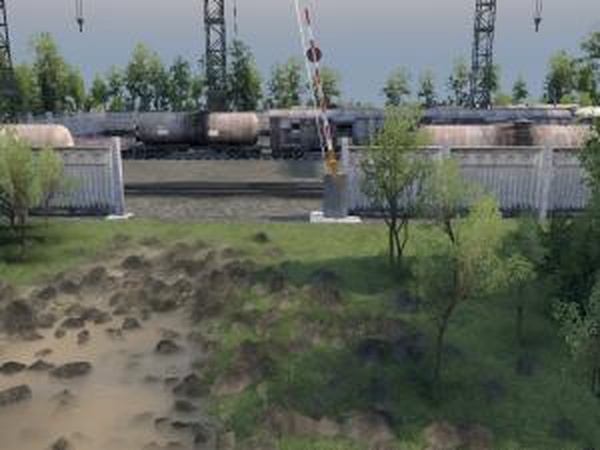 Карта «Дальнобой»версия 4.0 для SpinTires (v03.03.16)