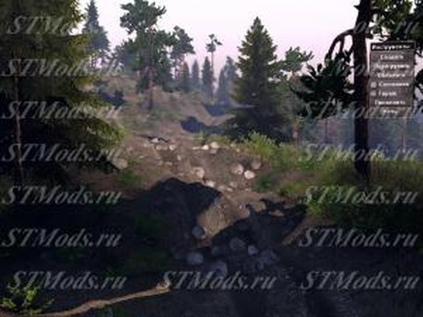Карта «Whsky Ranch»версия 1 для SpinTires (v03.03.16)