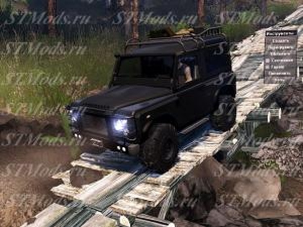 Land Rover Defender Kahn 2013версия 05.02.16 для SpinTires (v03.03.16)
