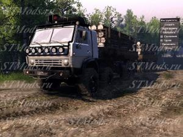 КамАЗ-6350 «Мустанг»версия 22.04.16 для SpinTires (v03.03.16)