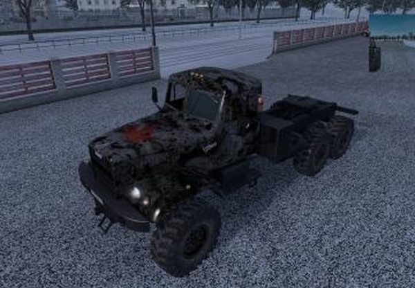 Скин «Canada»для Краз 255версия 1.0 для Euro Truck Simulator 2 (v1.35.x, 1.36.x)