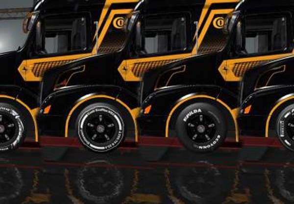 Пак шин для всех грузовиков и прицеповверсия 4.5 для Euro Truck Simulator 2 (v1.35.x, 1.36.x)