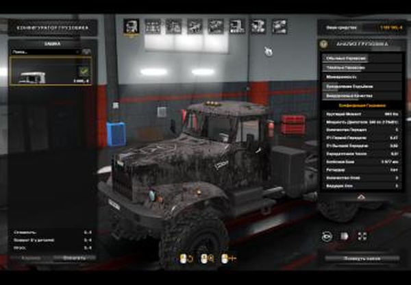 Скин «Past» для Краз 255версия 1.0 для Euro Truck Simulator 2 (v1.35.x, 1.36.x)