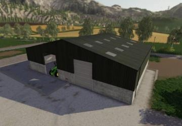 UK Shedверсия 1.0 для Farming Simulator 2019