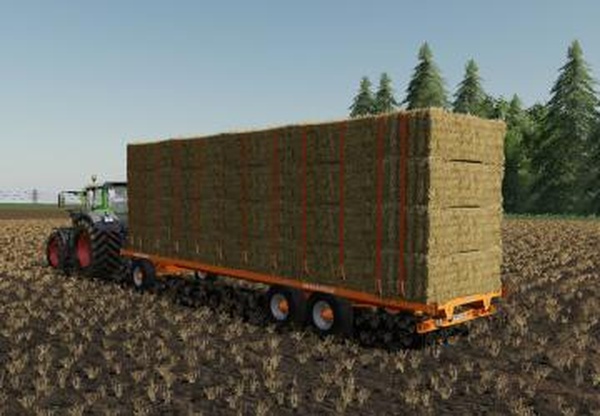Bale Trailer Dangrevilleверсия 1.0.0.0 для Farming Simulator 2019