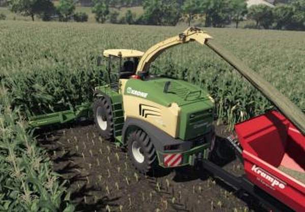 Krone BigX 580версия 1.0.0.0 для Farming Simulator 2025