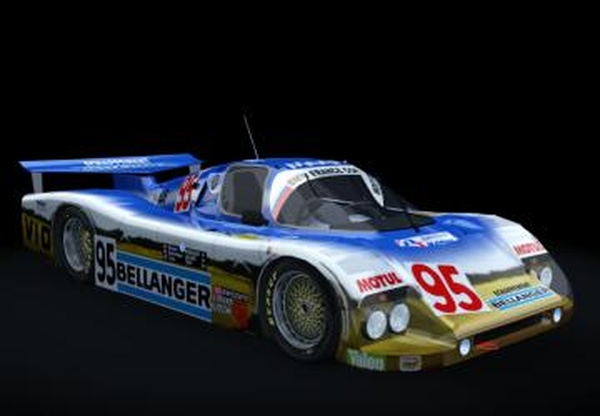 Sauber SHS C6 LM ’85 C2версия 1.0 для Assetto Corsa