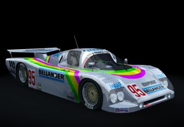 Sauber SHS C6 LM ’86-87 C2версия 1.0 для Assetto Corsa