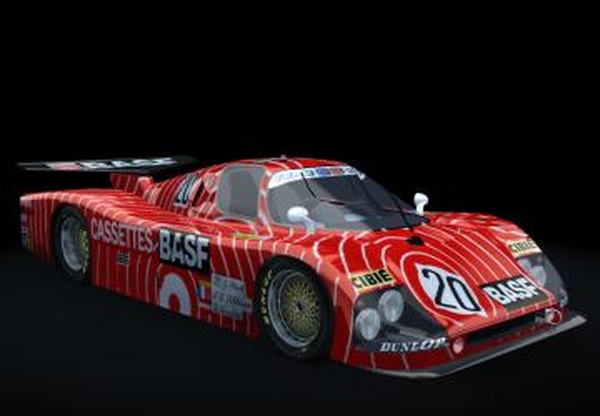 Sauber SHS C6 LM ’82 LM 82 num 20версия 1.0 для Assetto Corsa