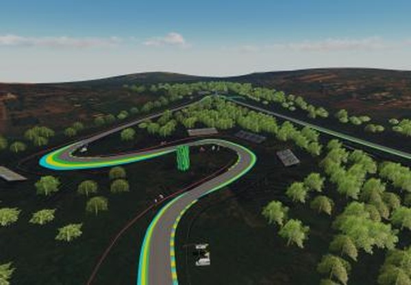 Карта «Kigaliring – Kigali»версия 2.0 для Assetto Corsa