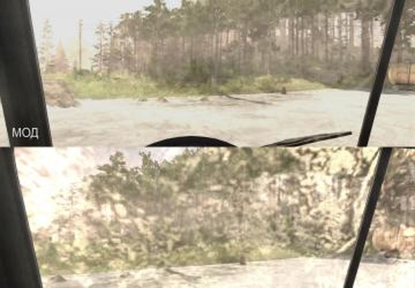 Текстуры стёкол без бликовверсия 1 для Spintires: MudRunner (v29.01.18)