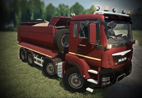 MAN TGSверсия 1.21 (16.03.18) для Spintires: MudRunner (v29.01.18)