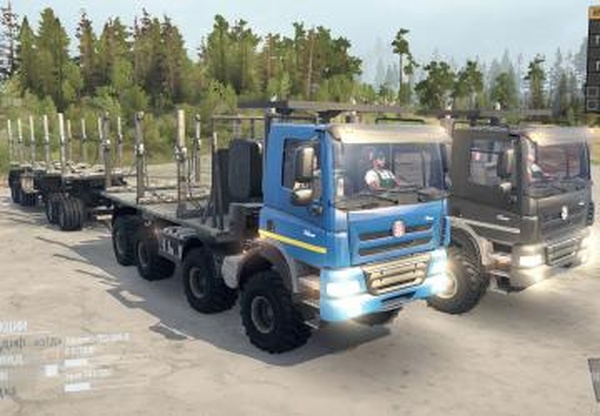 TATRA 8x8версия 1 для Spintires: MudRunner (v29.01.18)