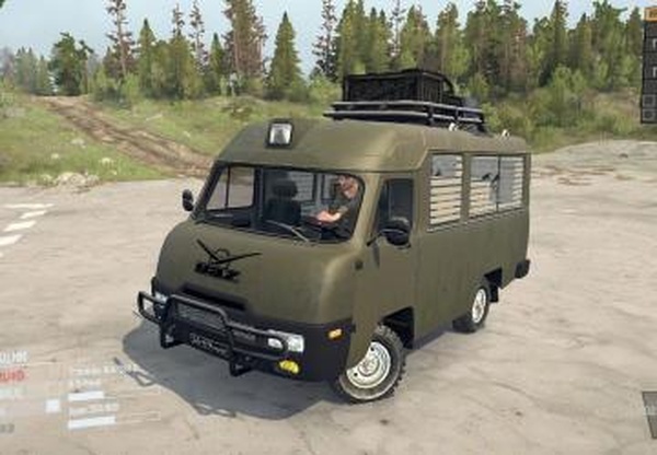 Уаз-2925версия 3 для Spintires: MudRunner (v29.01.18)