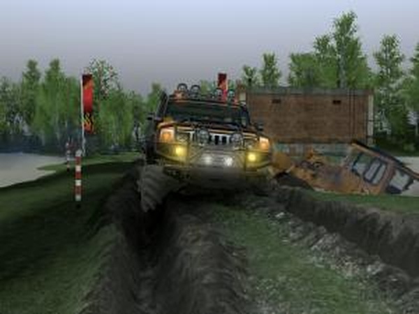 Карта «Трофи»версия 2.0 для SpinTires (v03.03.16)