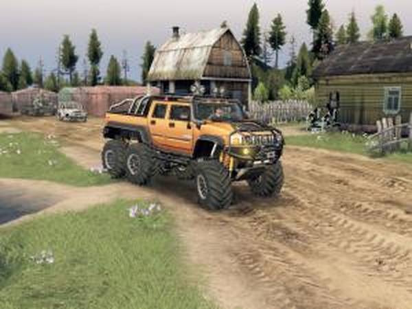 Карта «Таширово»версия 2.0 для SpinTires (v03.03.16)