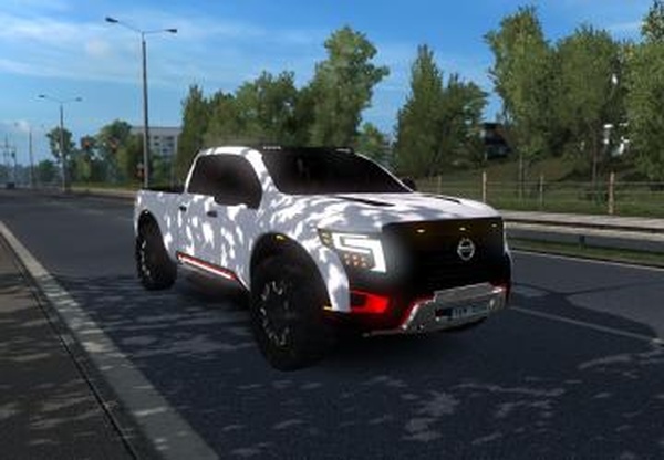 Nissan Titan Warriorверсия 1.0 для Euro Truck Simulator 2 (v1.35.x, 1.36.x)