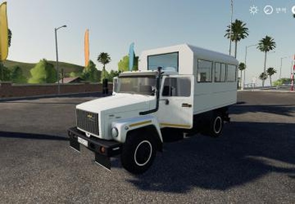 ГАЗ 35071 Вахтаверсия 1.0 для Farming Simulator 2019 (v1.5.1.0)