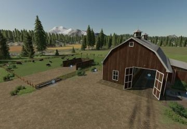 Cow Barn Oldверсия 1.0.0.0 для Farming Simulator 2022