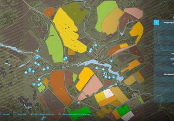 Карта «Бурлаки 2.0»версия 0.9.9.3 для Farming Simulator 2022 (v1.10x)