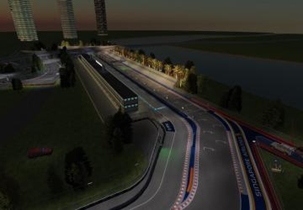 Карта «GPK F1 Layout F1 2023 : AC GPK Singapore»v3.0 для Assetto Corsa
