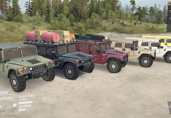 Hummer H1версия 3.0 (11.03.18) для Spintires: MudRunner (v29.01.18)