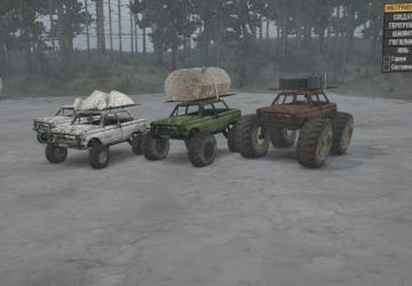 ЗАЗ-968М Monstro (4x4)версия 11.03.18 для Spintires: MudRunner (v29.01.18)