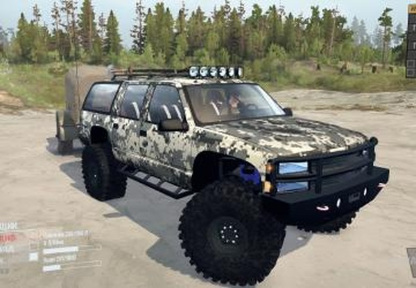 Chevrolet Suburban 1998версия 11.03.18 для Spintires: MudRunner (v29.01.18)