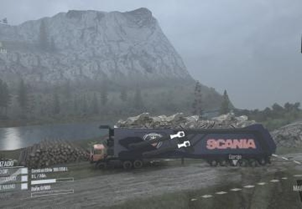 Trailer Scaniaверсия 2 для Spintires: MudRunner (v29.01.18)