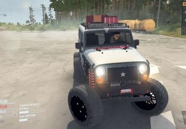 Jeep 6x6версия 1 для Spintires: MudRunner (v29.01.18)