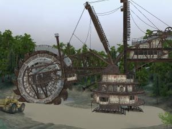 Карта «Волково»версия 1.0 для SpinTires (v03.03.16)