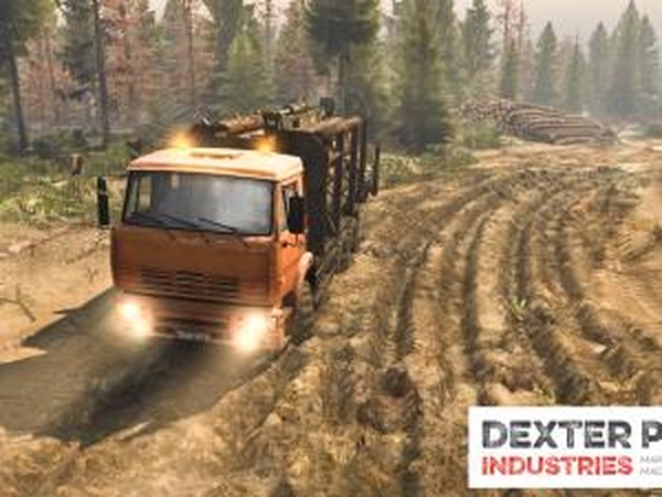 Карта «DPI Tihomir Forest»версия 17.04.16 для SpinTires (v03.03.16)