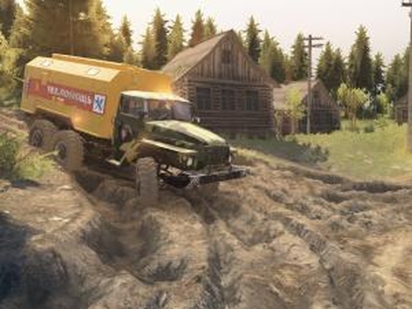 Карта «Гора два брата»версия 2.0 для SpinTires (v03.03.16)