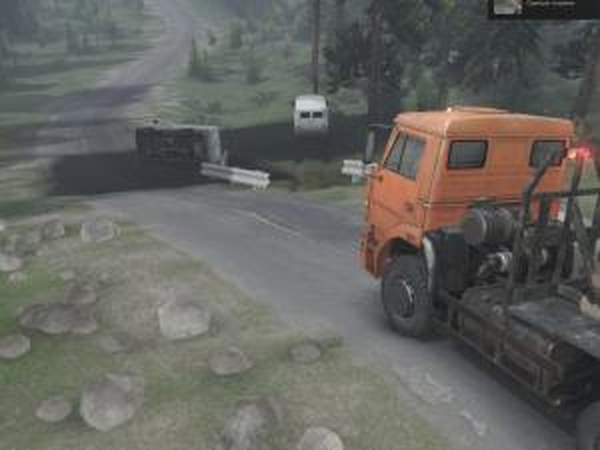 Карта «Зима Нижнеудинск»версия 1.0 для SpinTires (v03.03.16)