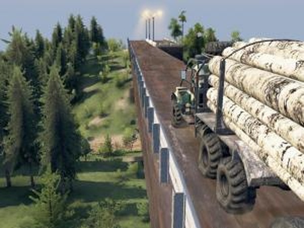 Карта «Малахитова гора»версия 1.0 для SpinTires (v03.03.16)