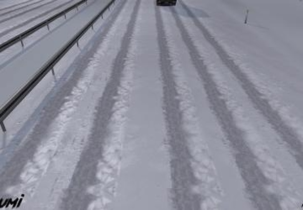 Аддон для Frosty Winter Weatherверсия 0.9 для Euro Truck Simulator 2 (v1.35.x, 1.36.x)