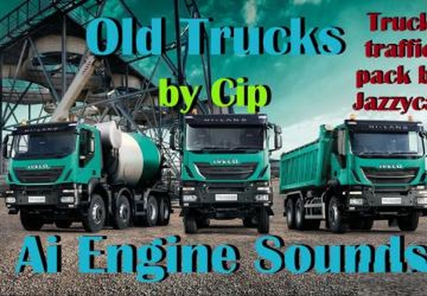 Звуки для Truck Traffic Pack от Jazzycatv3.8 для Euro Truck Simulator 2 (v1.35.x, 1.36.x)