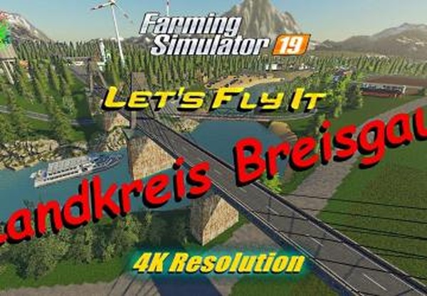 Landkreis Breisgauверсия 1.7a для Farming Simulator 2019 (v1.5.x)