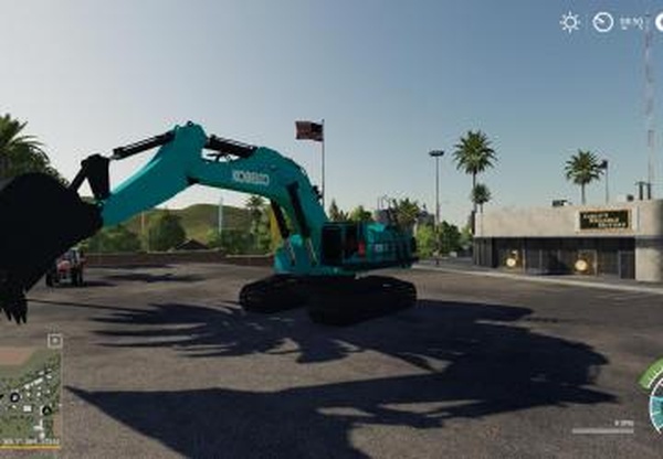 Kobelco SK850LCверсия 1.0.0.0 для Farming Simulator 2019 (v1.5.x)
