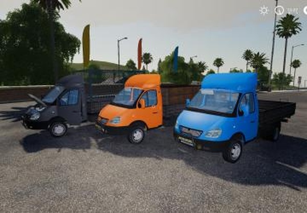ГАЗ-3302 «Газель»версия 2.1 для Farming Simulator 2019 (v1.5.1.0)