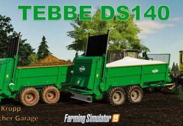 TEBBE DS-140 V1.0.0.0версия V1.0.0.0 для Farming Simulator 2019 (v(v1.5.x))