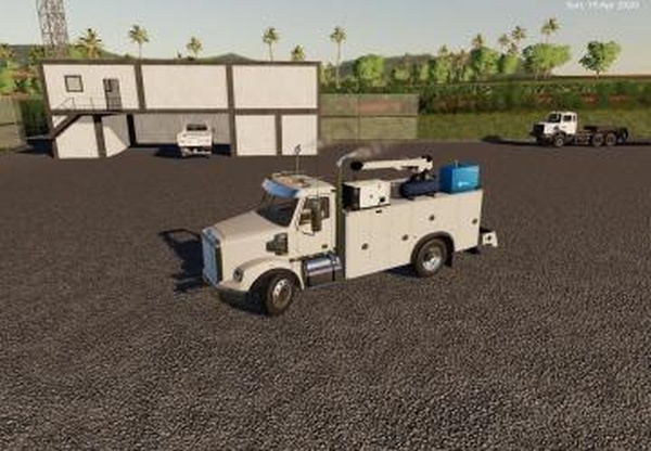 Freightliner Service Truckверсия 0.1 для Farming Simulator 2019 (v1.5.x)