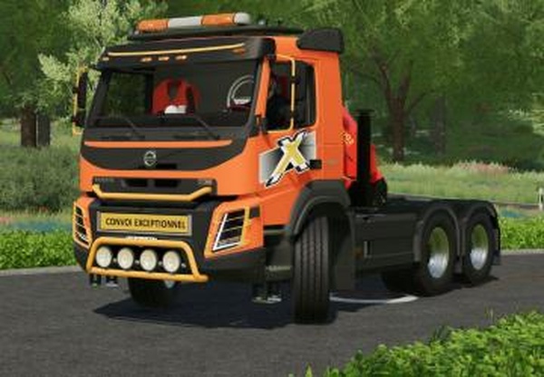 Volvo Crane Truckверсия 1.0.0.0 для Farming Simulator 2022