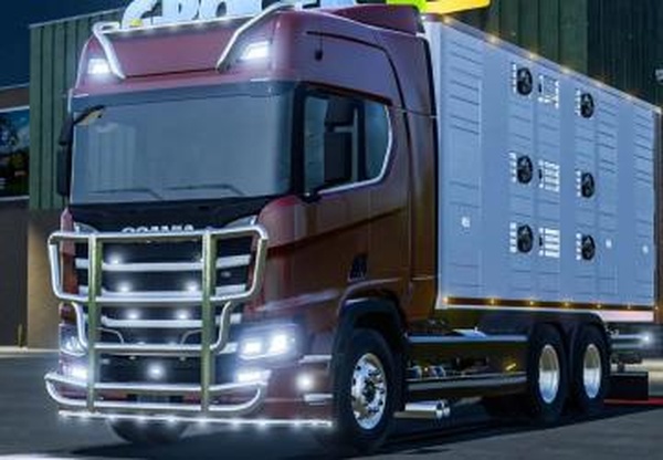Scania R Tiertransporterверсия 1.0.0.0 для Farming Simulator 2022