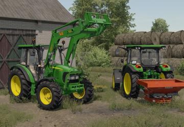 John Deere 5R Seriesверсия 1.0.0.0 для Farming Simulator 2022