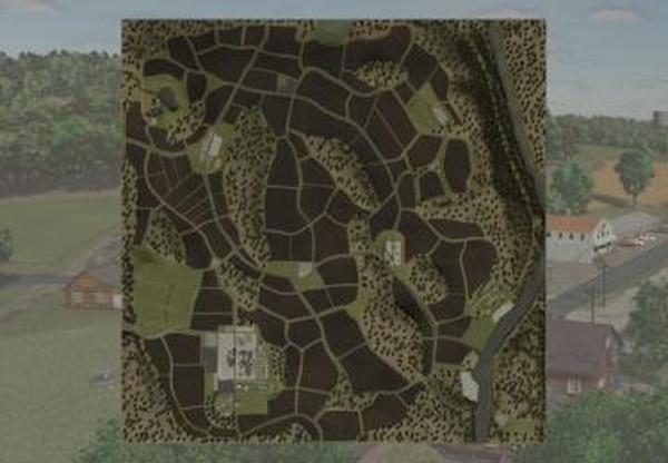 Les Terres Campagnardesверсия 1.0.0.0 для Farming Simulator 2025