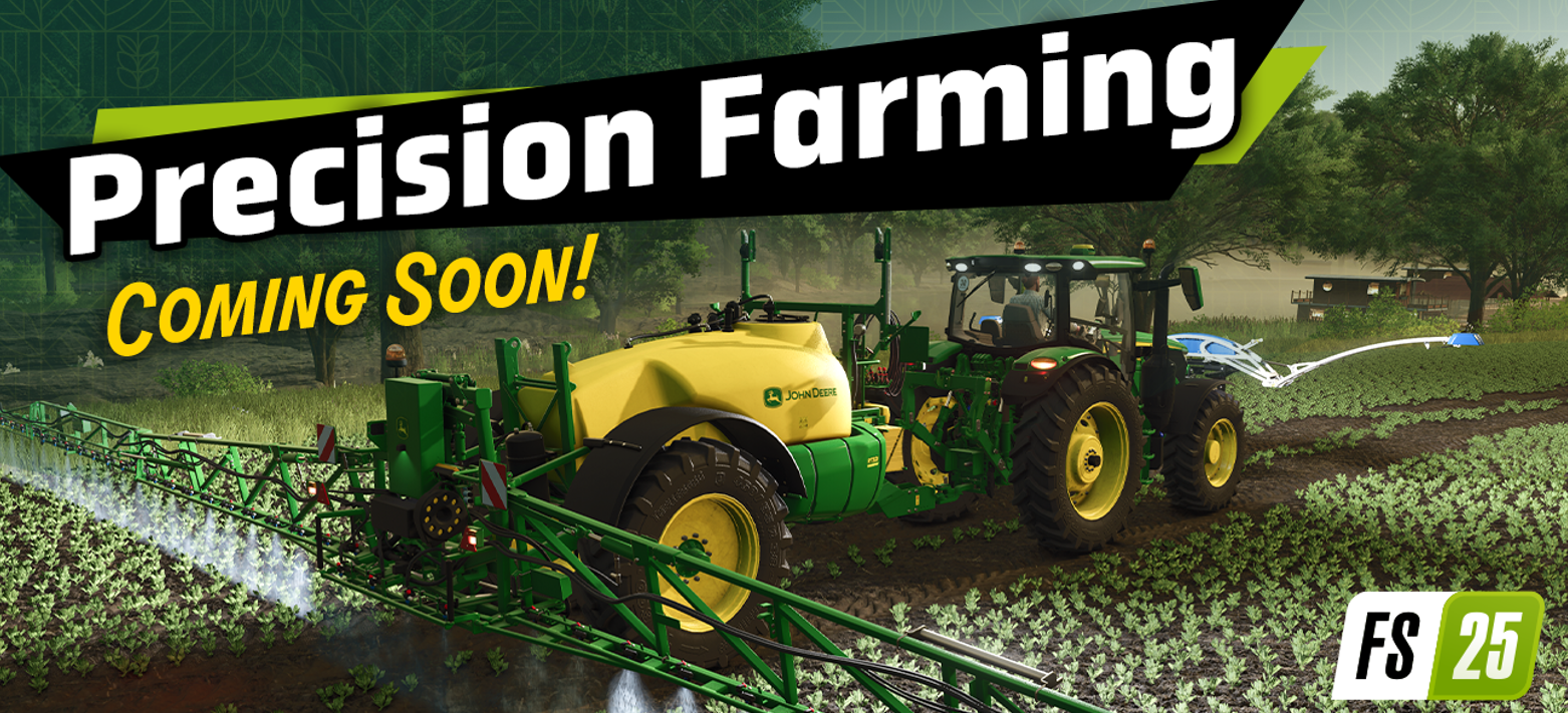 Precision Farming 3.0 - точное земледелие возвращается в FS25!