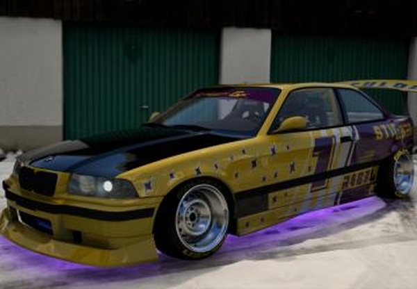 BMW E36 M52B25 Stickedверсия 1.0 для Assetto Corsa